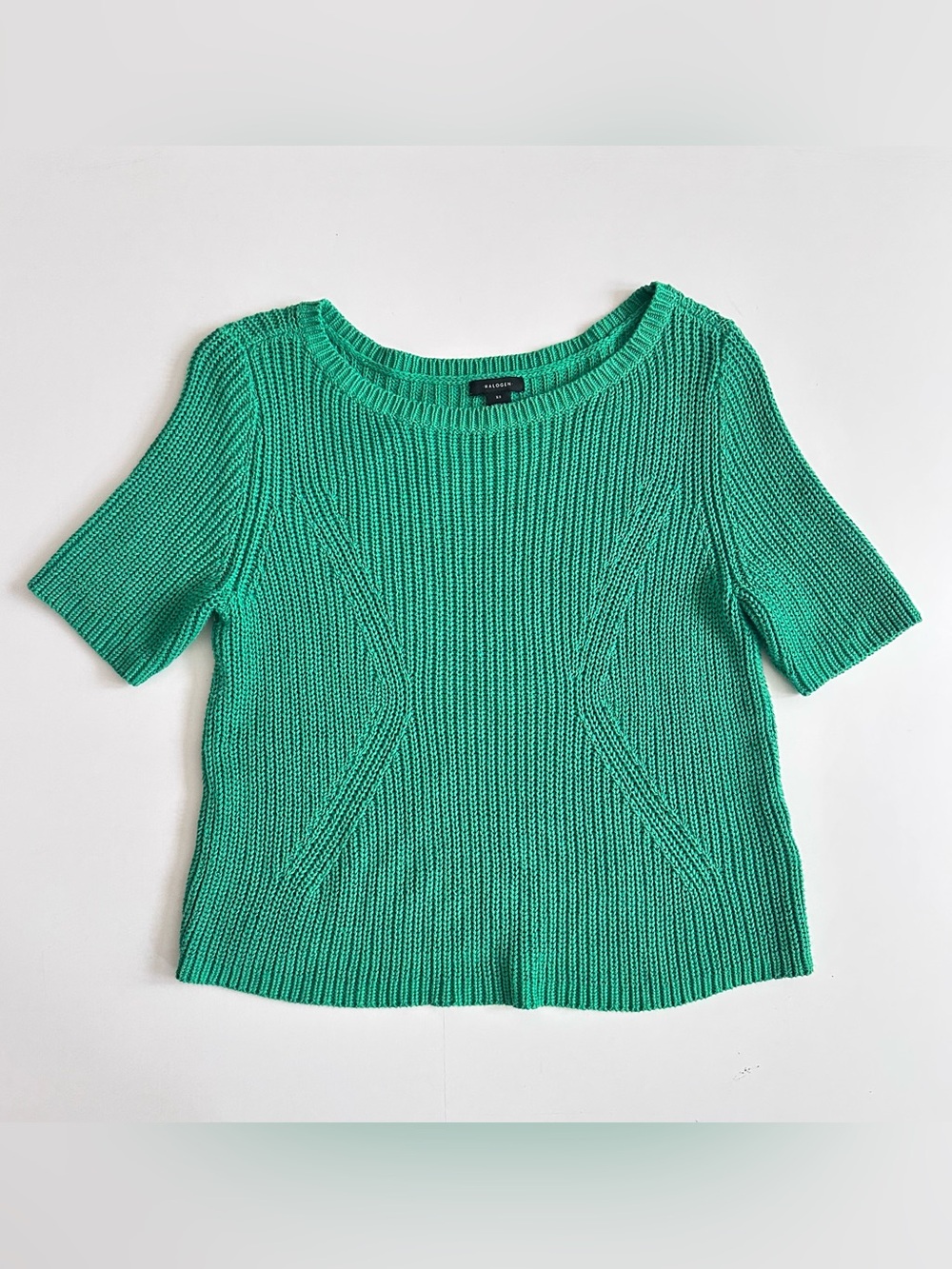 Halogen Sweater Top Scooped Neck Size Large